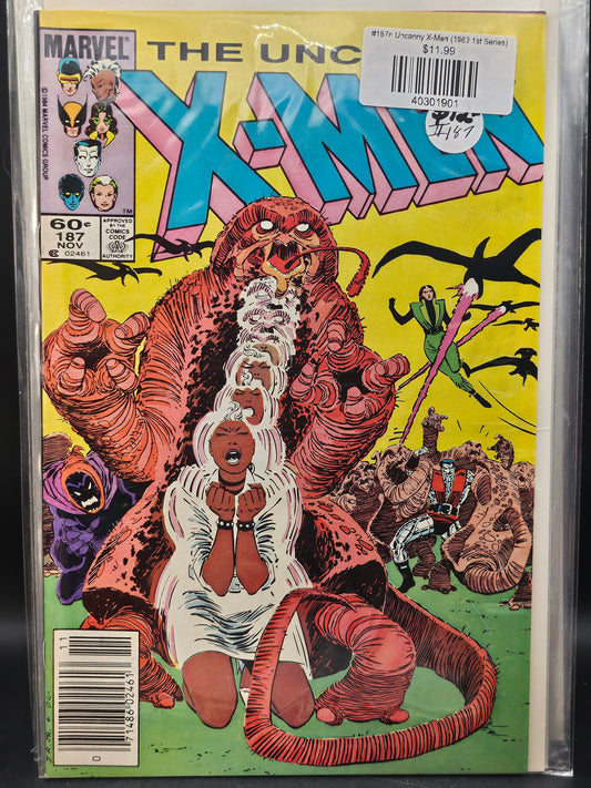 #187n Uncanny X-Men (1963 1st Series)