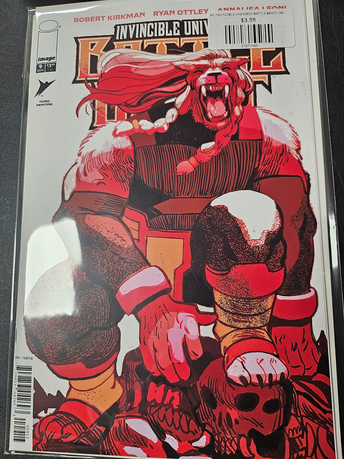 #9 INVINCIBLE UNIVERSE BATTLE BEAST (3RD PTG)