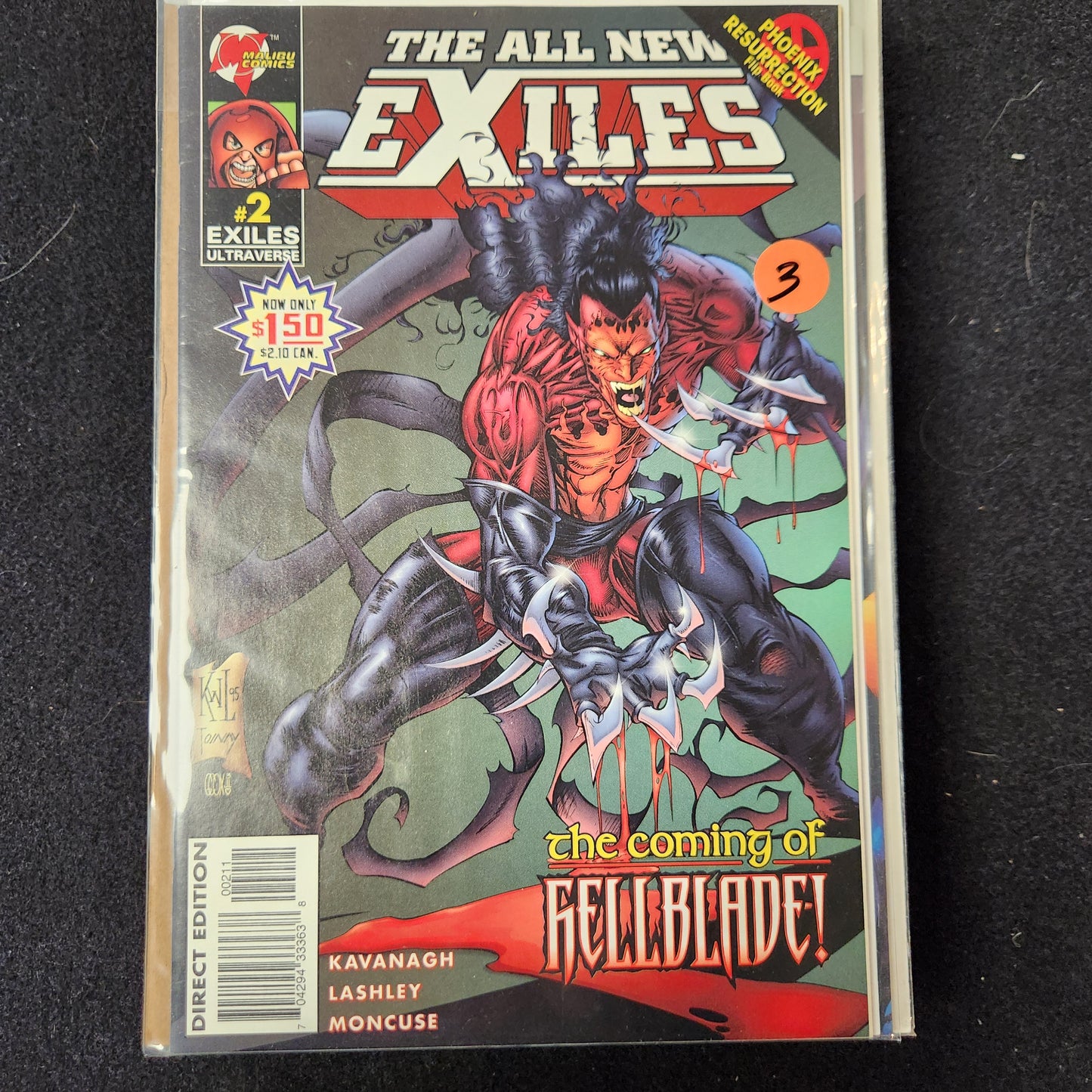 107.101 – #2 - Exiles All New - 1993