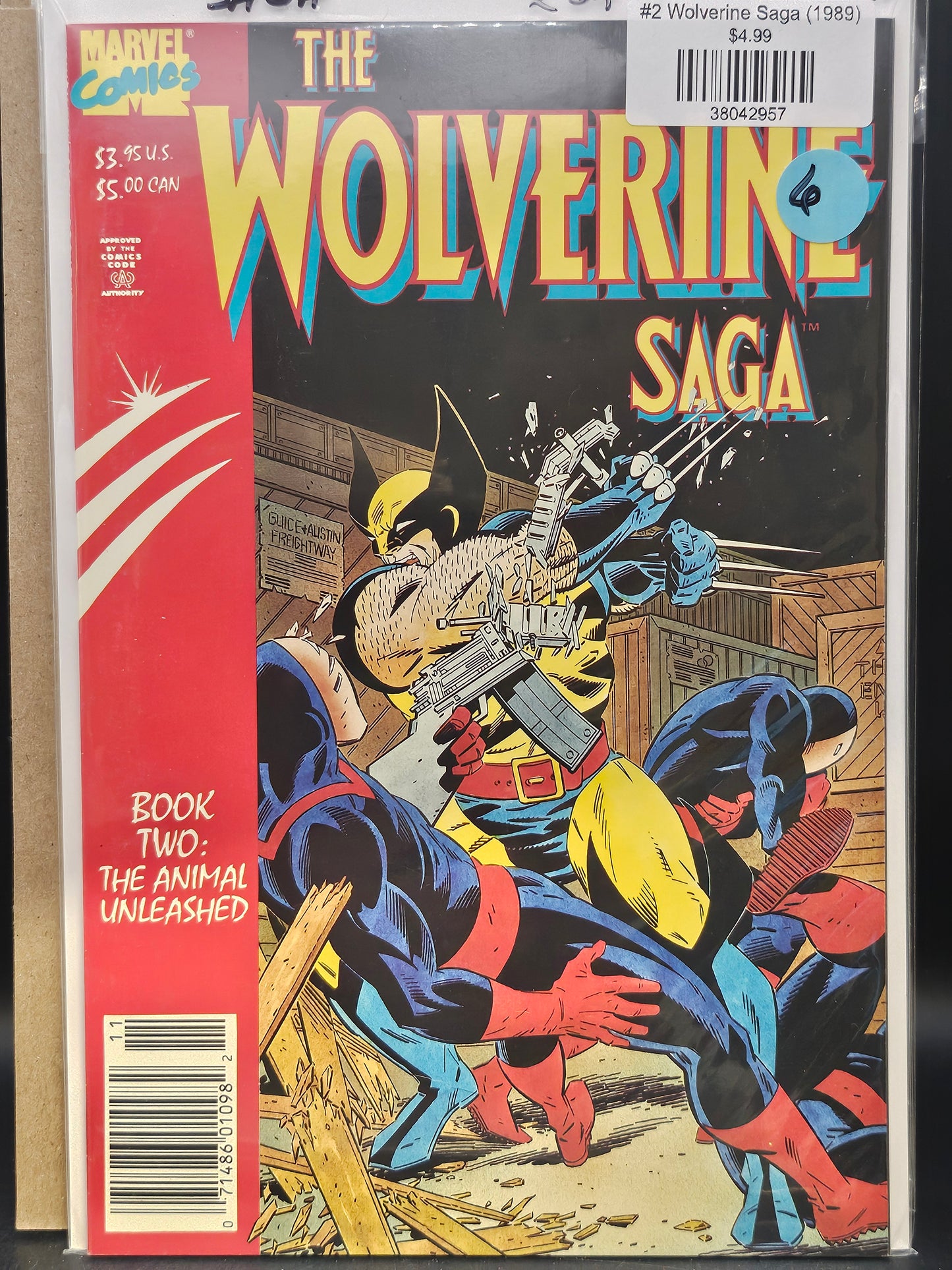 #2 Wolverine Saga (1989)