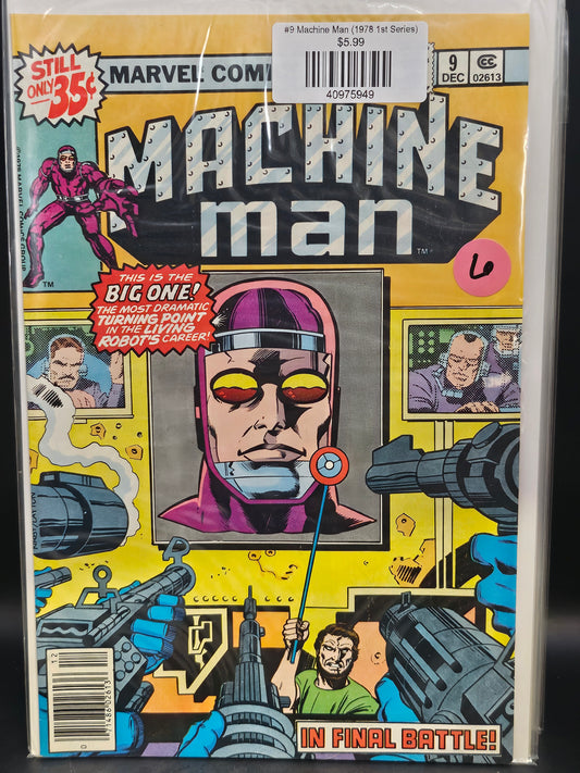 #9 Machine Man (1978 1st Series)