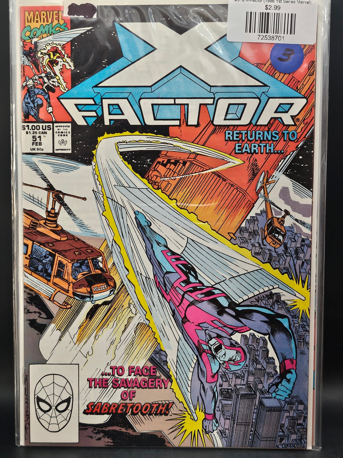#51d X-Factor (1986 1st Series Marvel)