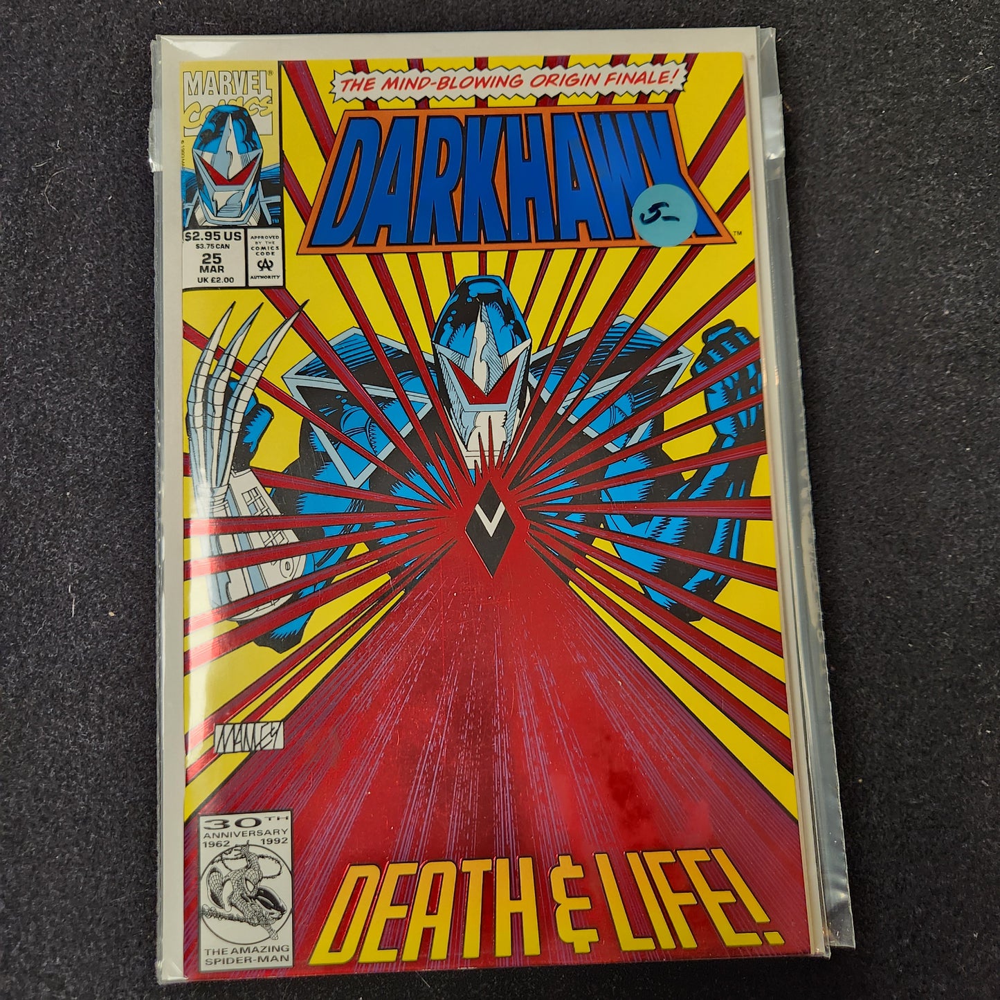 109.115 – Dark Hawk - #25 -1993