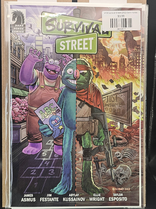 #1B Survival Street (2022 Dark Horse)
