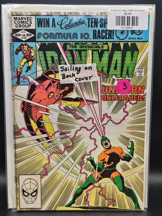 #154d Iron Man (1968 1st Series)