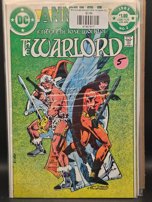 #2d Annuals Warlord (1976 1st Series DC)