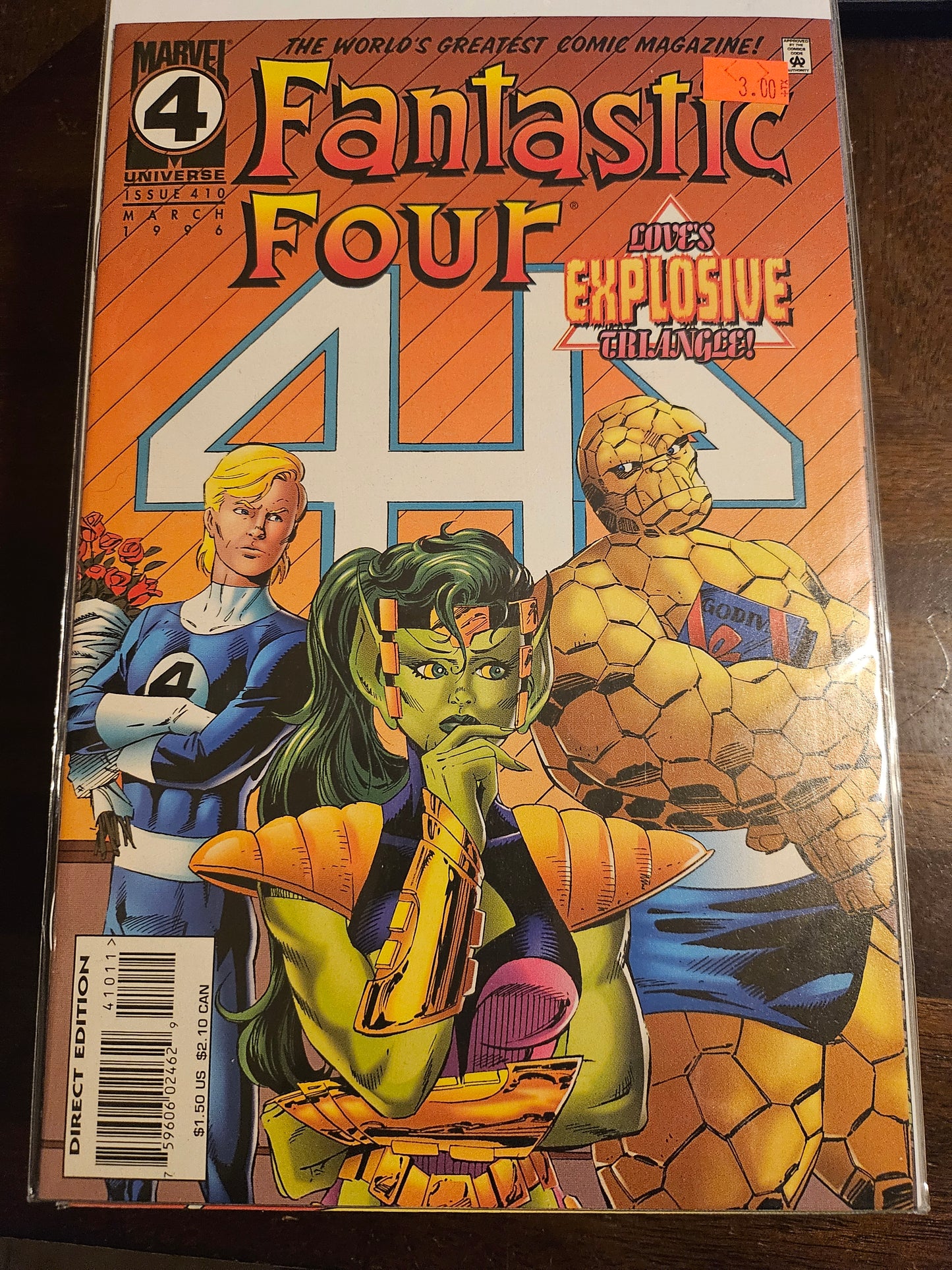 103.101 – Fantastic Four - #410 -1961-95