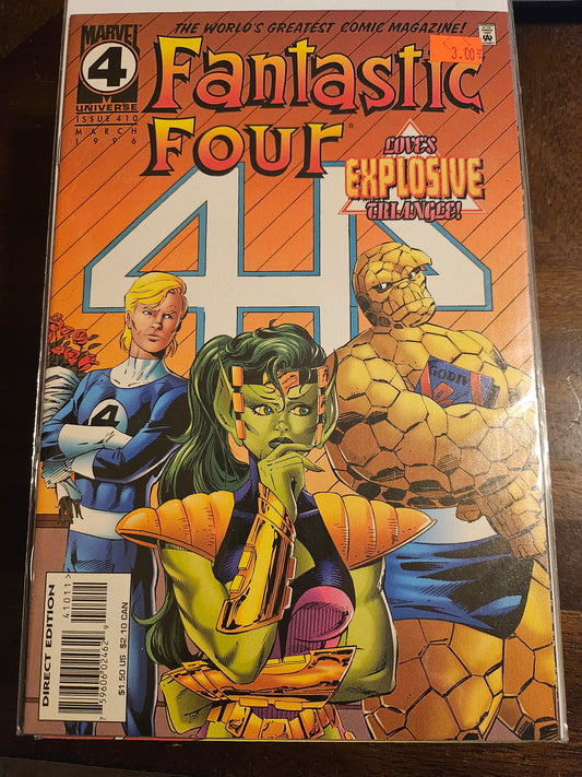 103.101 – Fantastic Four - #410 -1961-95