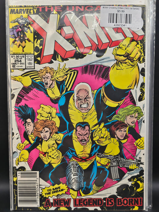 #254n Uncanny X-Men (1963 1st Series)