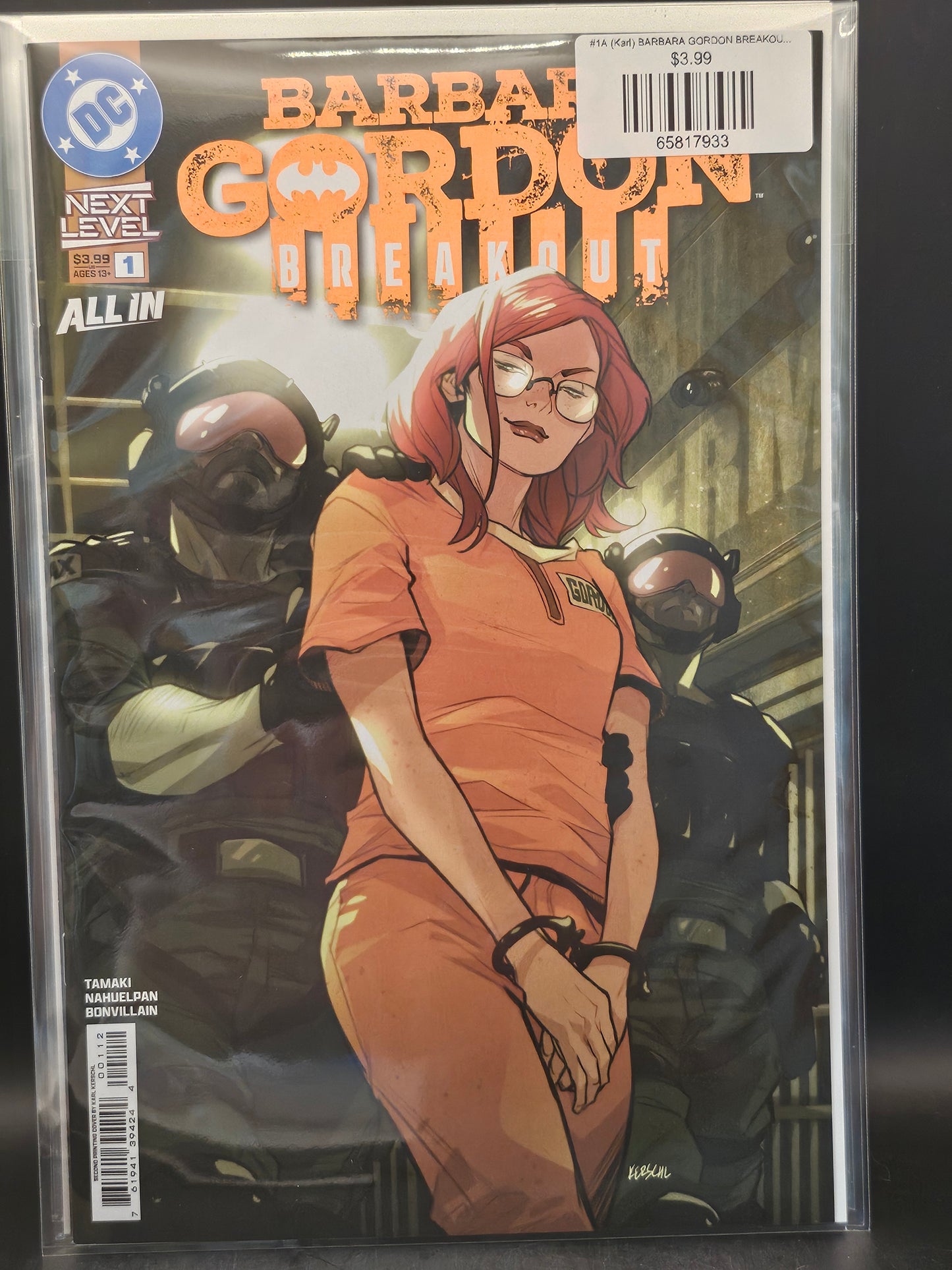 #1A (Karl) BARBARA GORDON BREAKOUT (KARL KERSCHL Replacement copies/Second printing NET)