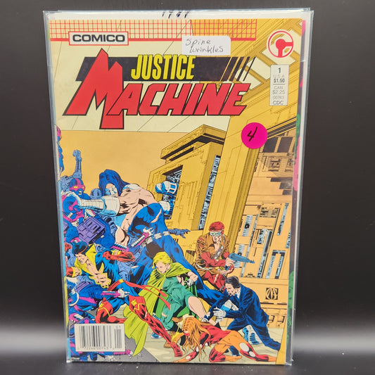#1 Justice Machine (1987 Comico/Innovation)