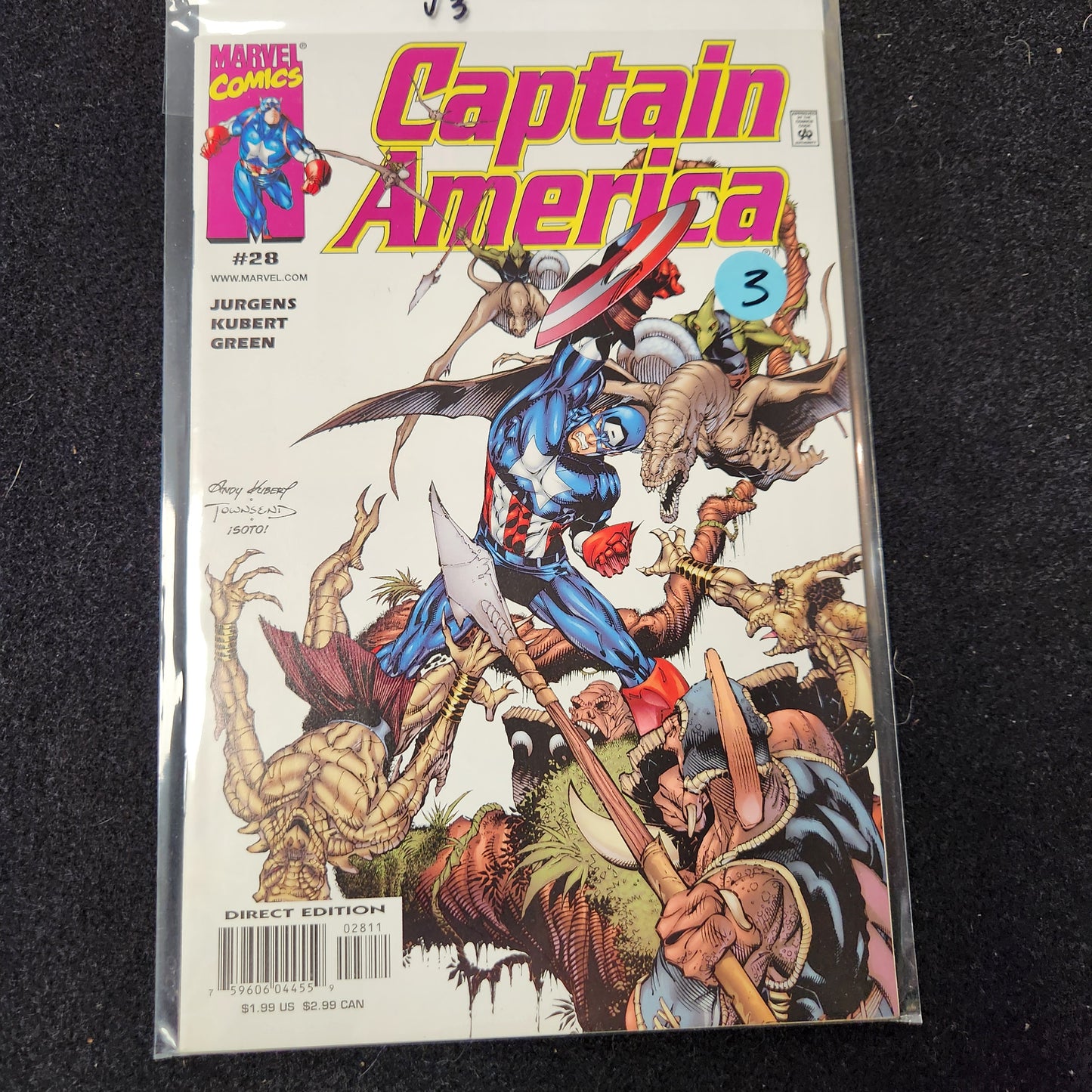 Captain America – Marvel – 1998–2002 – Volume 3 – Ongoing Series – #28