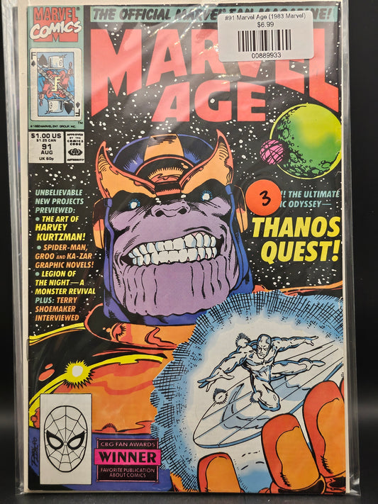 #91 Marvel Age (1983 Marvel)