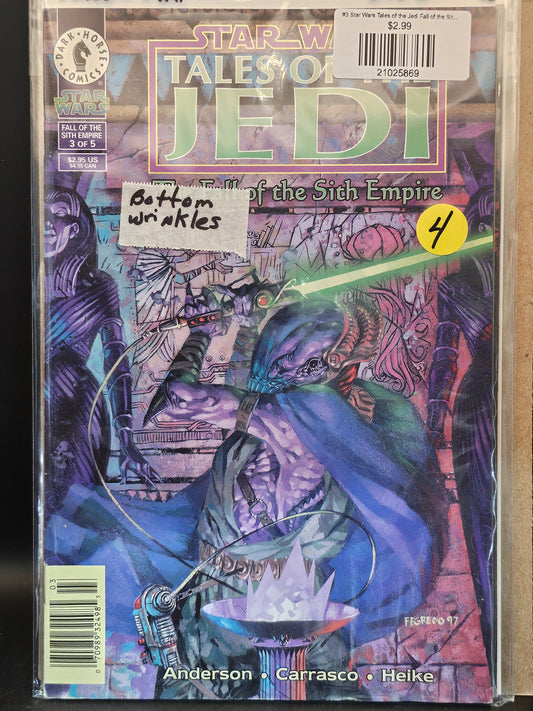#3 Star Wars Tales of the Jedi Fall of the Sith Empire (1997)