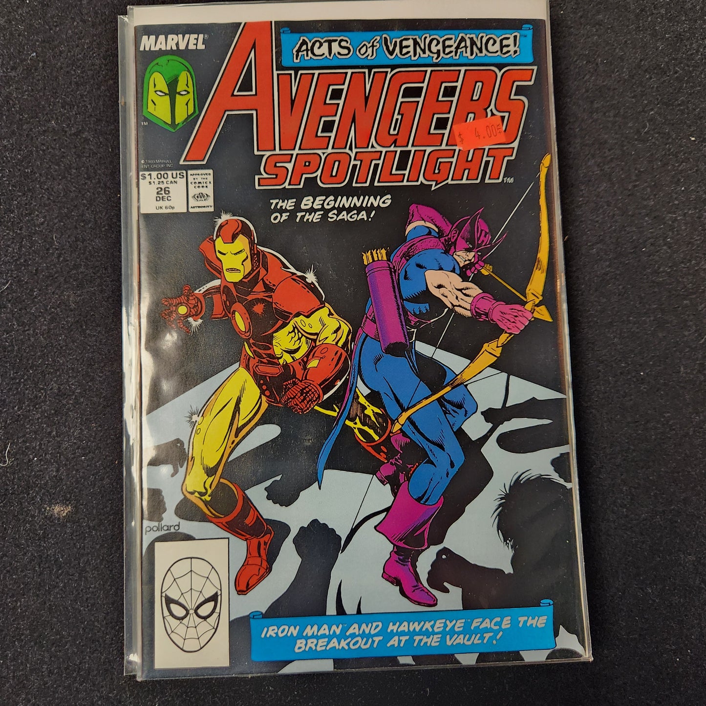 Avengers Spotlight – Marvel Comics – (1989–1991) – Volume 1 – #26