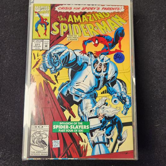 Amazing Spiderman V1 1963–1998 #371 (1992) — Spider-Slayers 4 of 6