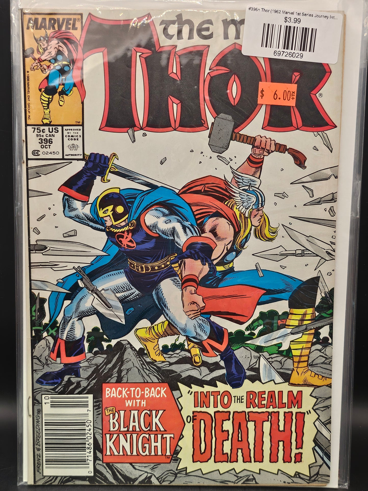 #396n Thor (1962 Marvel 1st Series Journey Into Mystery)