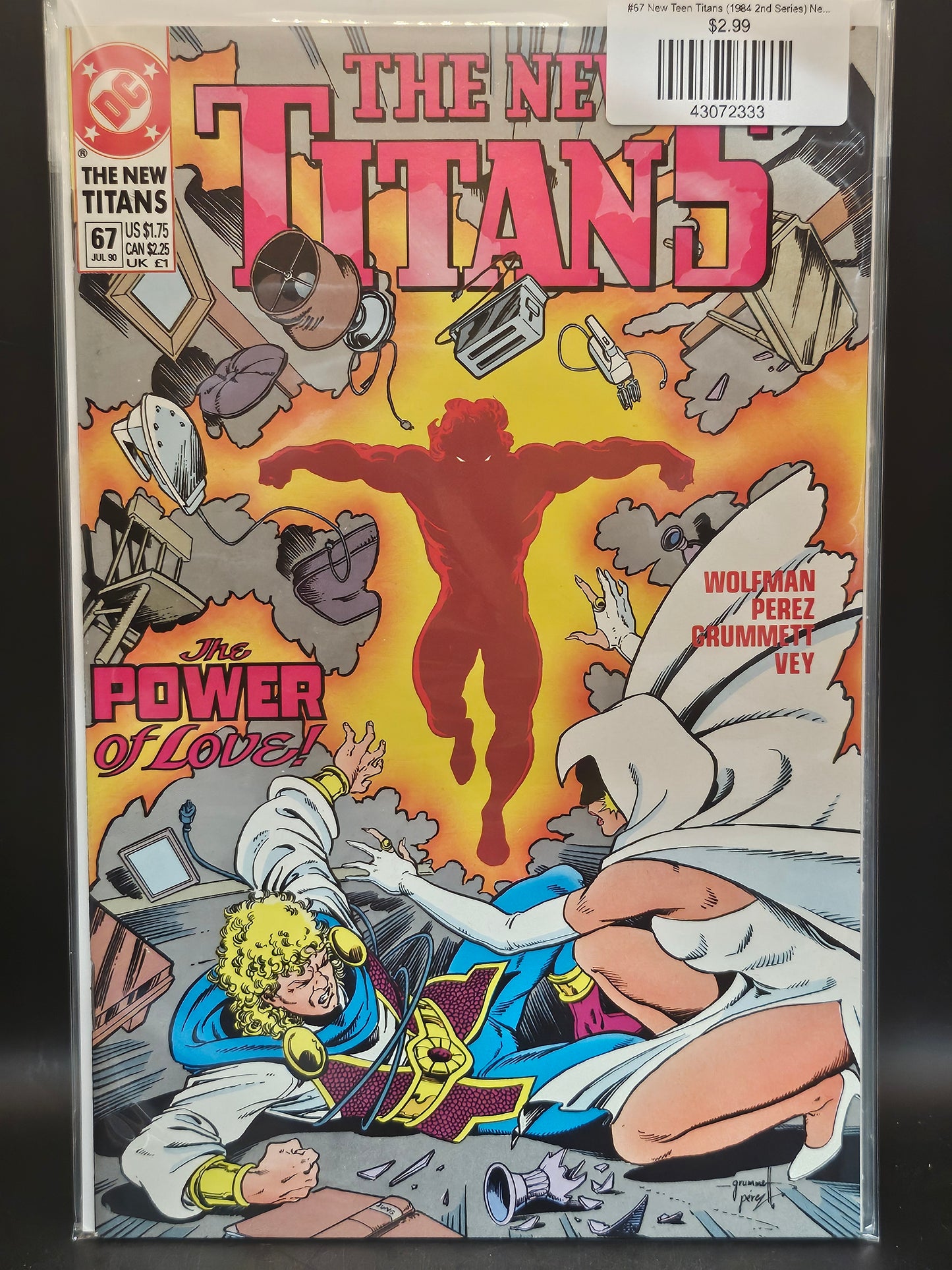 #67 New Teen Titans (1984 2nd Series) New Titans