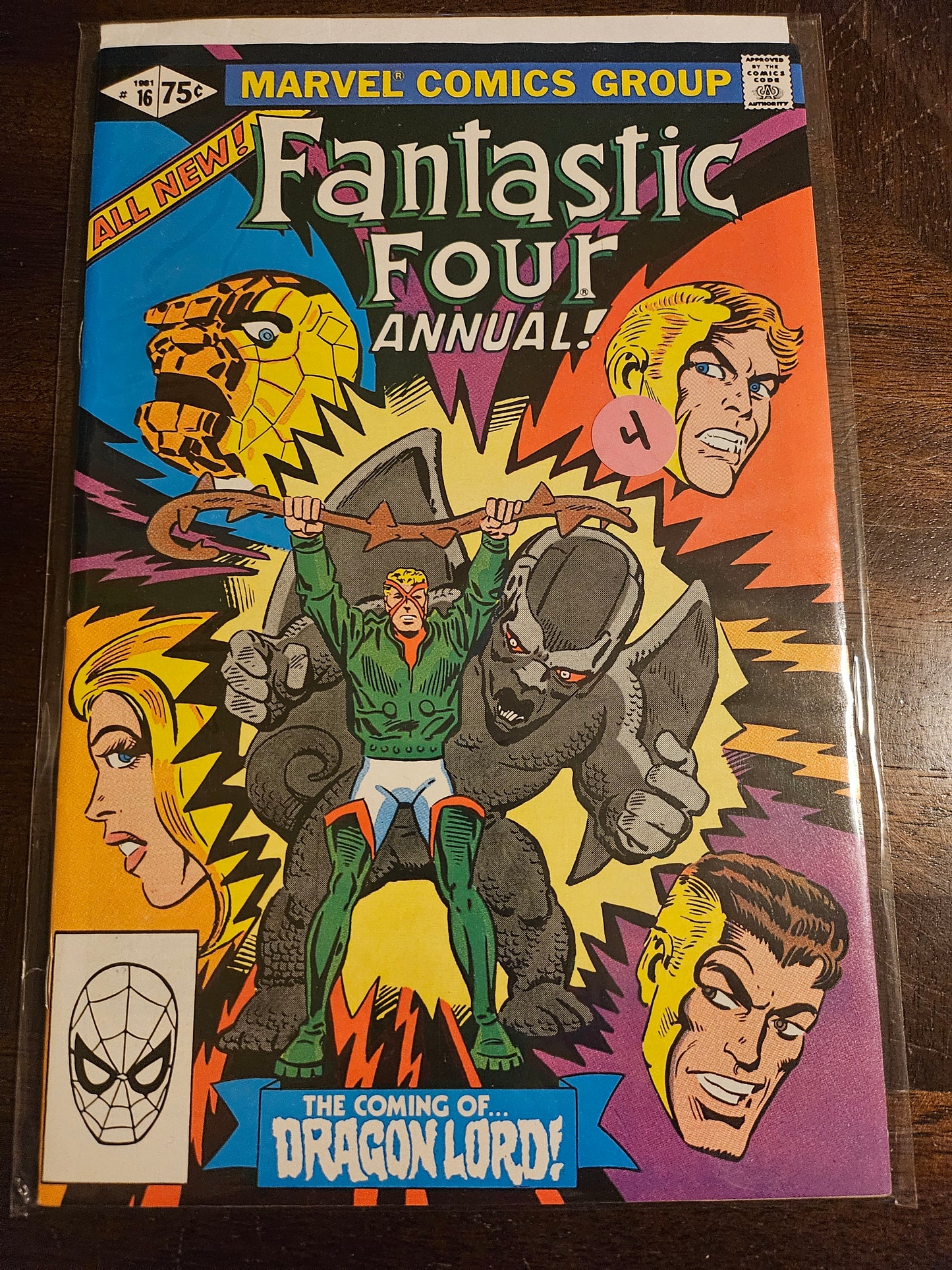 107.107 – Fantastic Four - #16 -1961-95