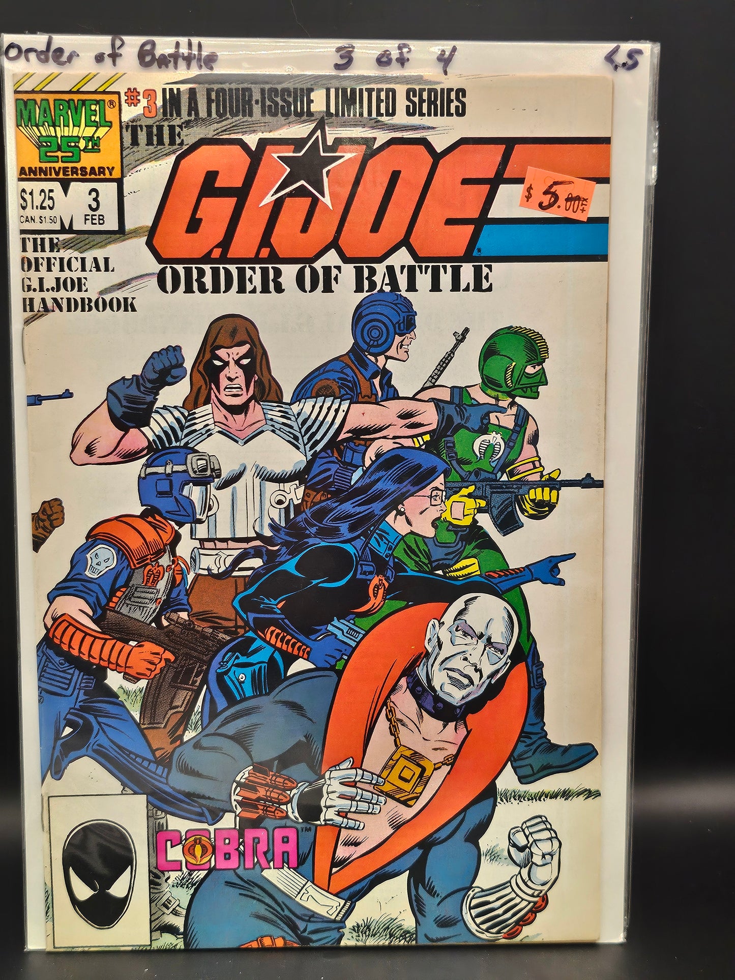#3 Newsstand - GI Joe Order of Battle (1986)