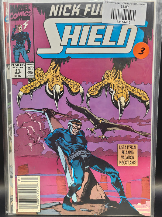 #11 Nick Fury Agent of SHIELD (1989 3rd Series)
