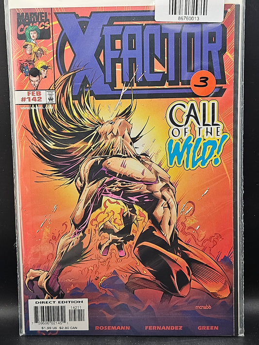 #142d X-Factor (1986 1st Series Marvel)