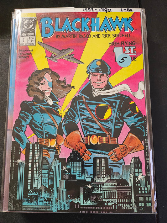 Blackhawk – DC Comics – (1989–1990) – Volume 2 – Limited Series - #1 of 16