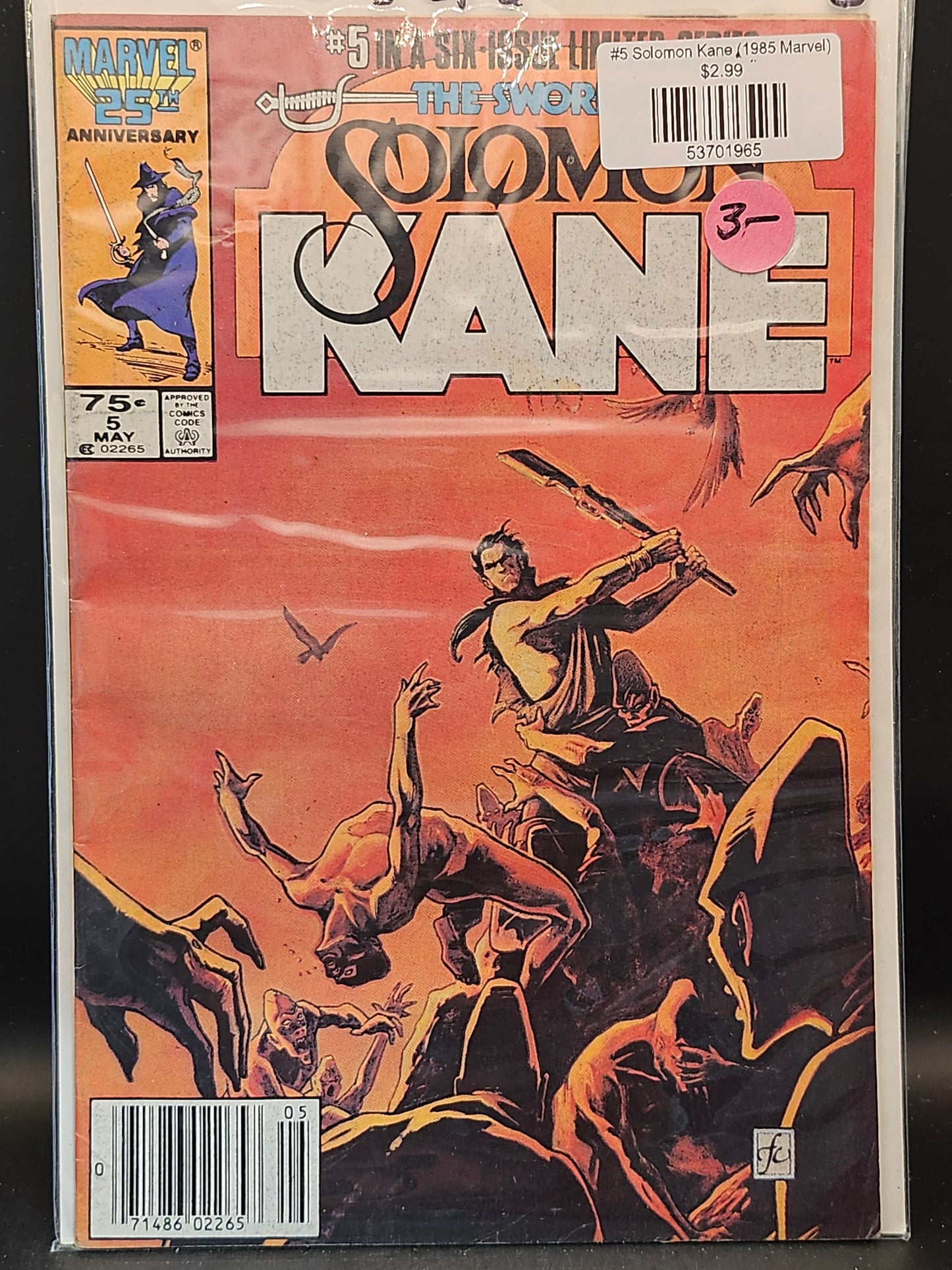 #5 Solomon Kane (1985 Marvel)