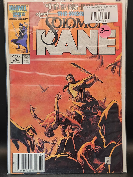 #5 Solomon Kane (1985 Marvel)