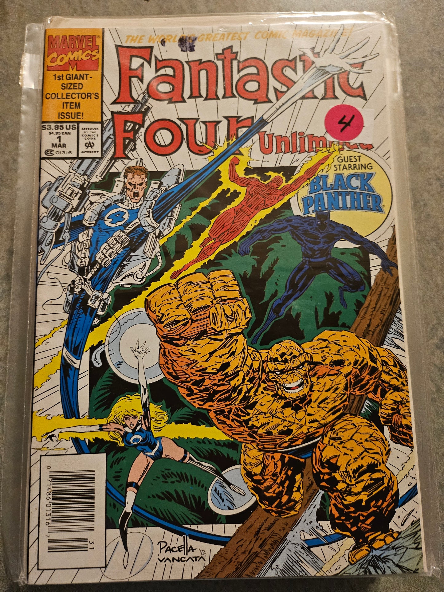 104.100 Fantastic Four – #1 – Unlimited (1993–1995)
