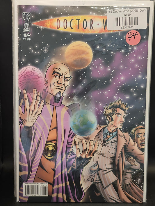 #4 Doctor Who (2008 IDW)