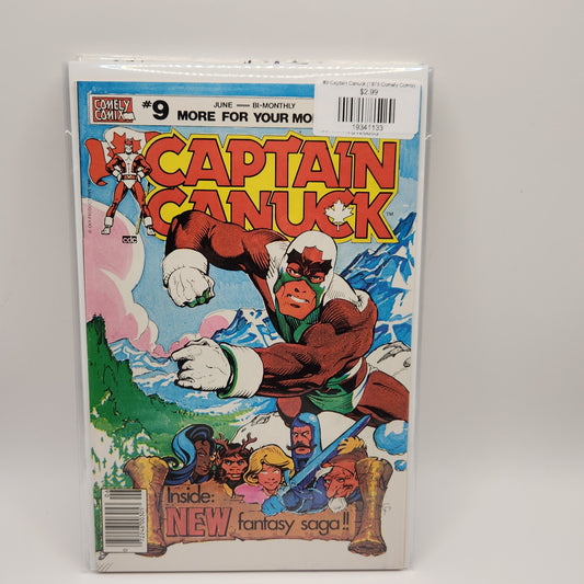#9 Captain Canuck (1975 Comely Comix)