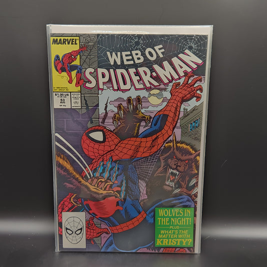#53D Web of Spider-Man (1985 1st Series)