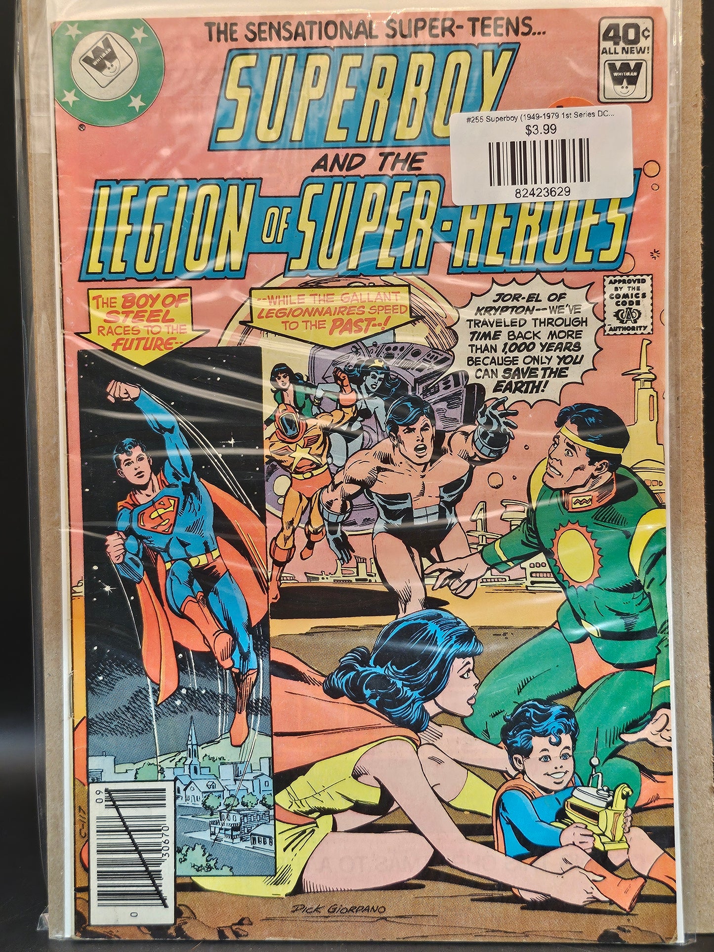 #255 Superboy (1949-1979 1st Series DC) Whitman