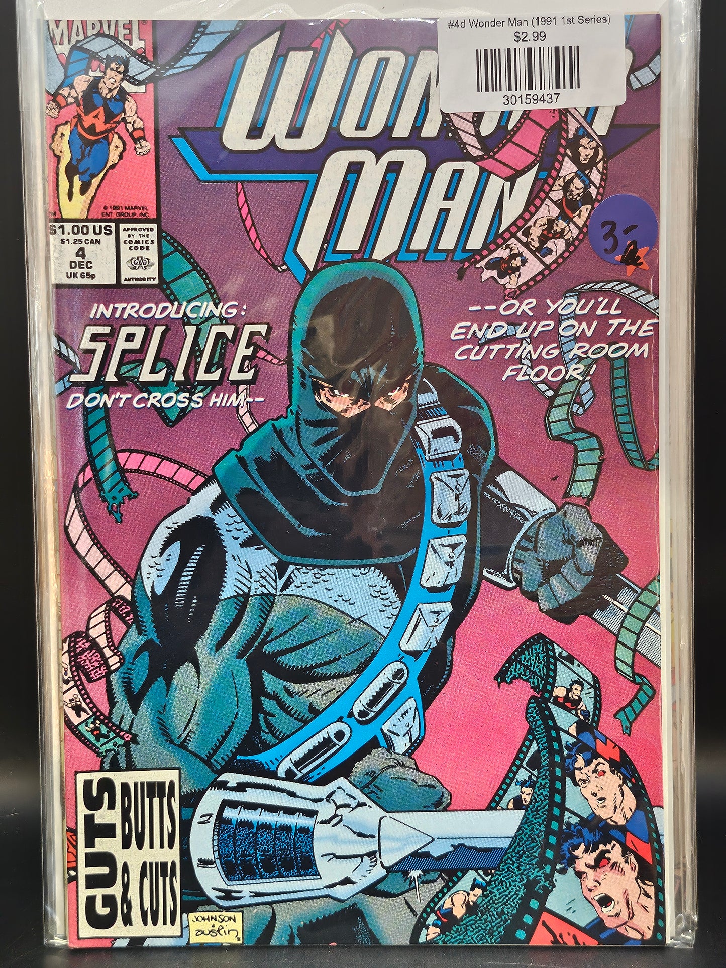 #4d Wonder Man (1991 1st Series)