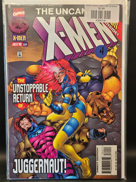 #334d Uncanny X-Men (1963 1st Series)