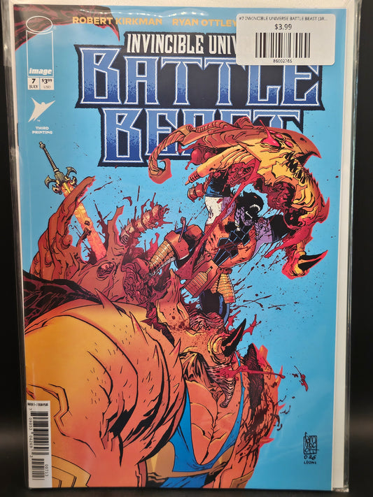 #7 INVINCIBLE UNIVERSE BATTLE BEAST (3RD PTG)