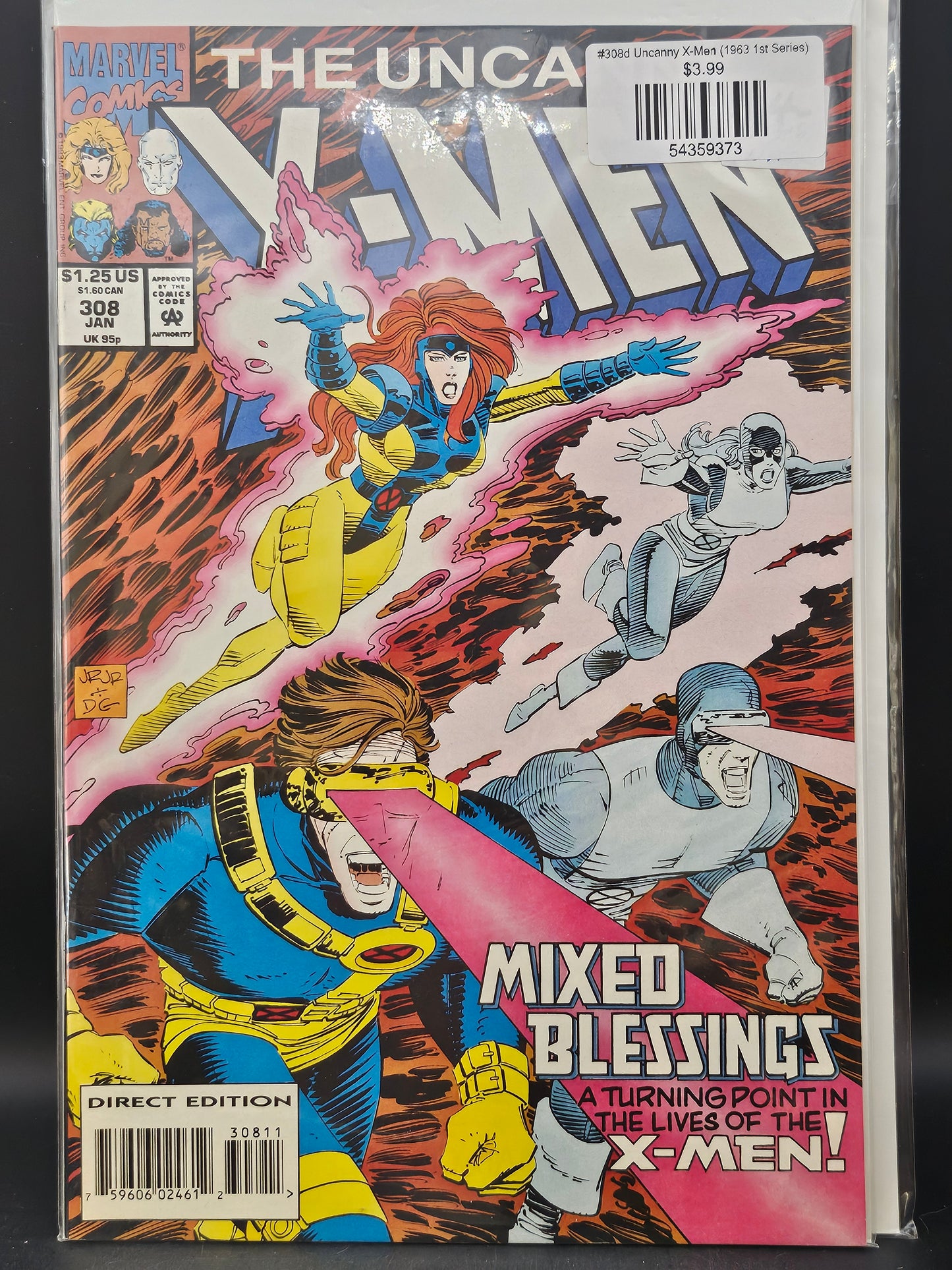 #308d Uncanny X-Men (1963 1st Series)