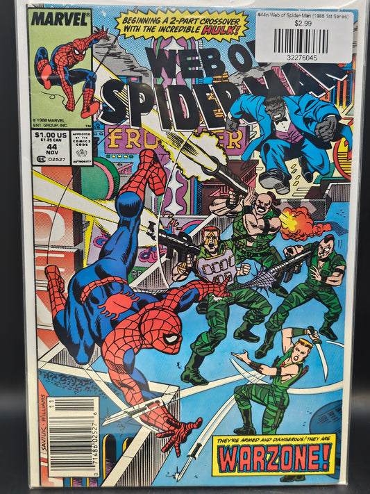 #44n Web of Spider-Man (1985 1st Series)