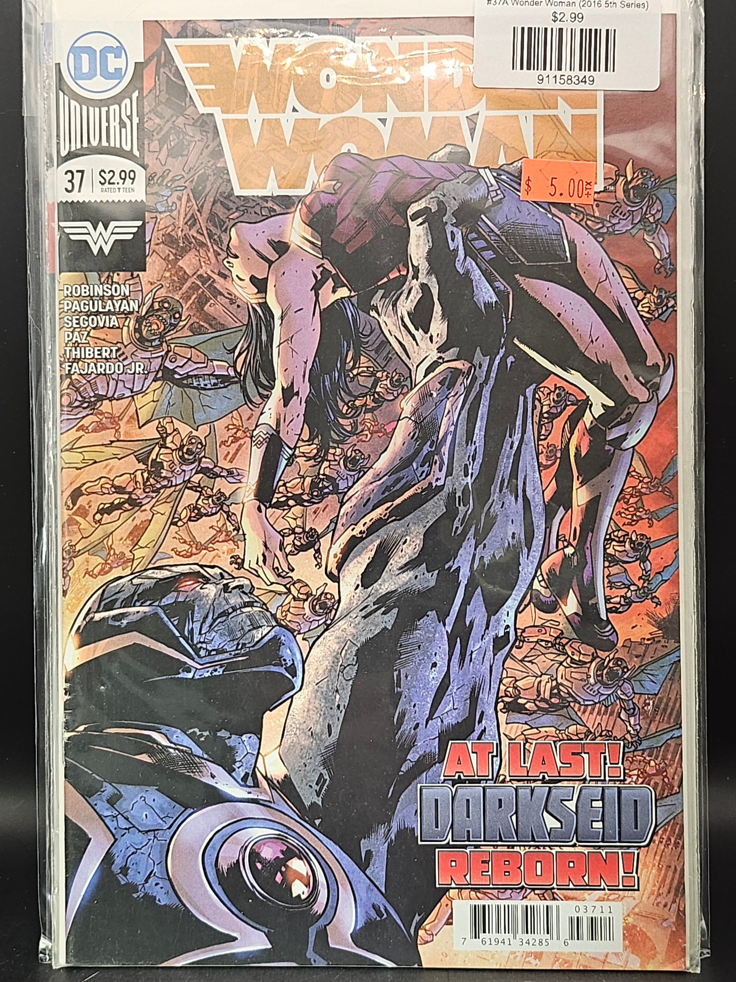 #37A Wonder Woman (2016 5th Series)