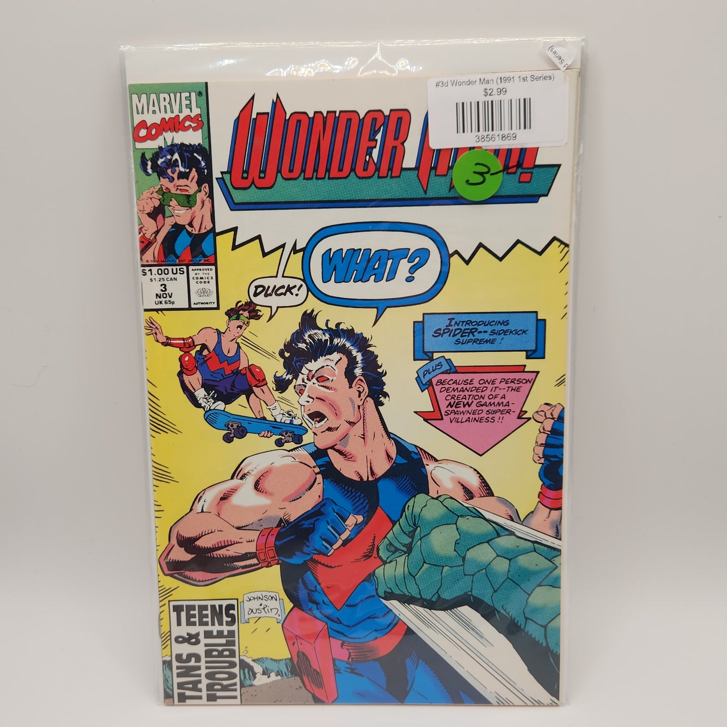 #3d Wonder Man (1991 1st Series)