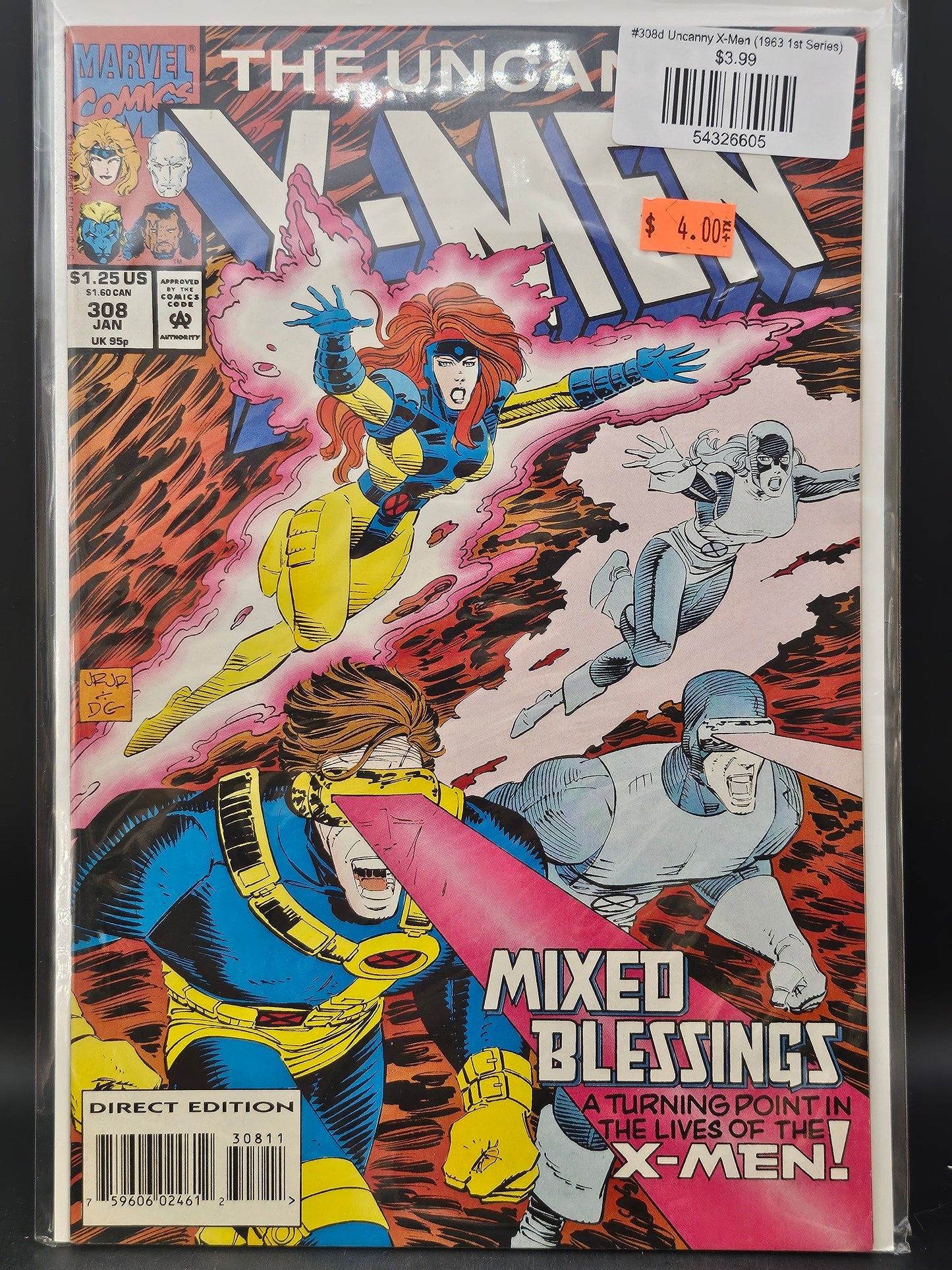#308d Uncanny X-Men (1963 1st Series)