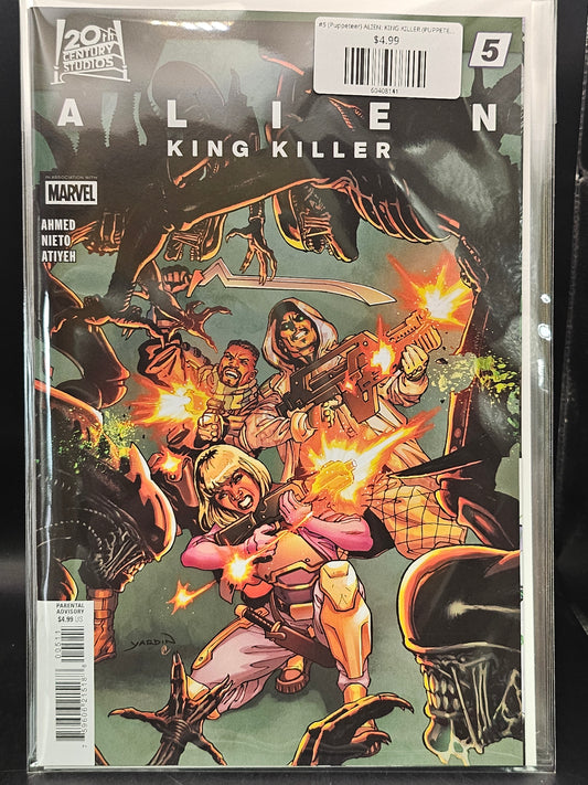 #5 (Puppeteer) ALIEN: KING KILLER (PUPPETEER LEE VARIANT)