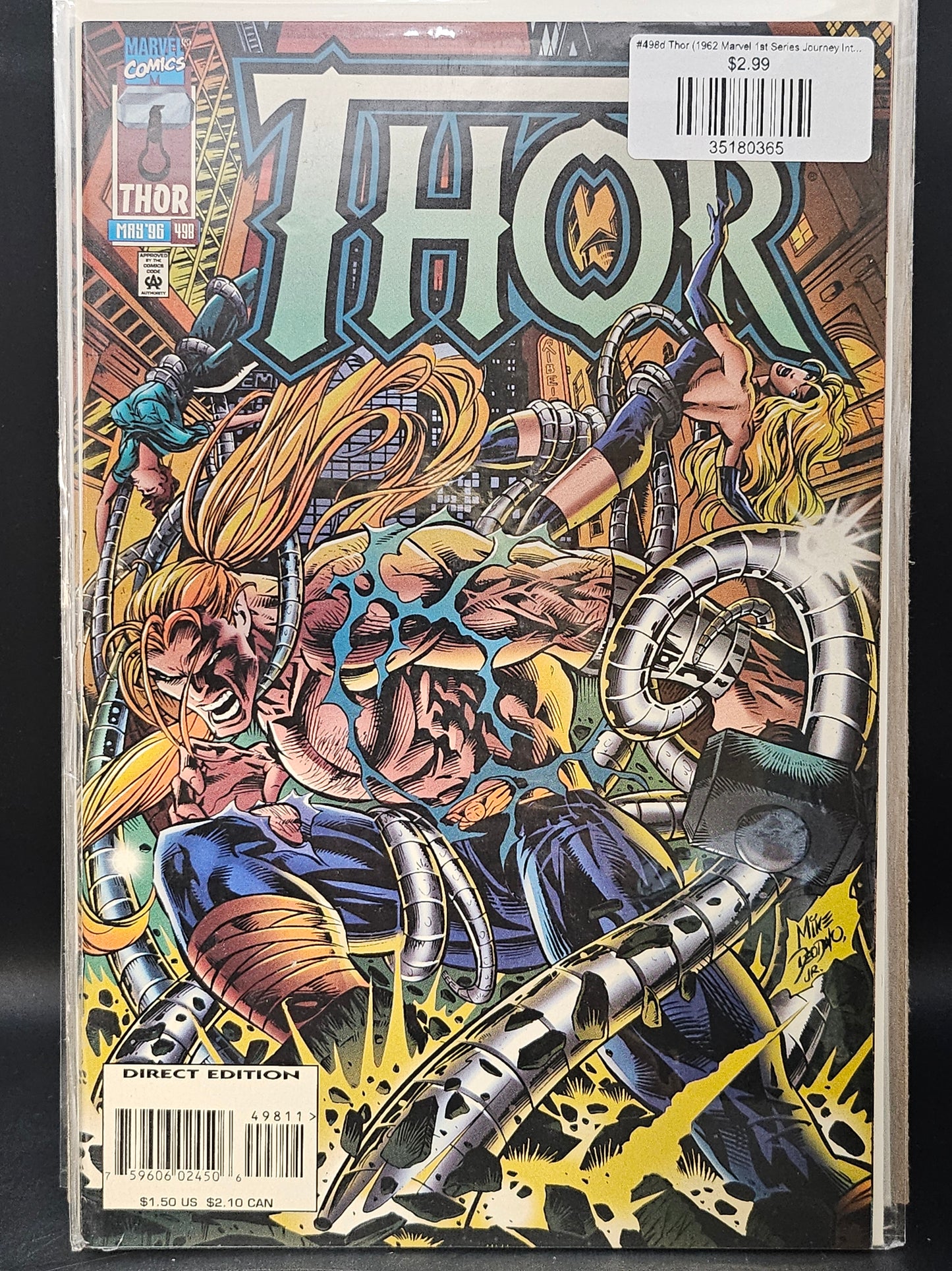 #498d Thor (1962 Marvel 1st Series Journey Into Mystery)