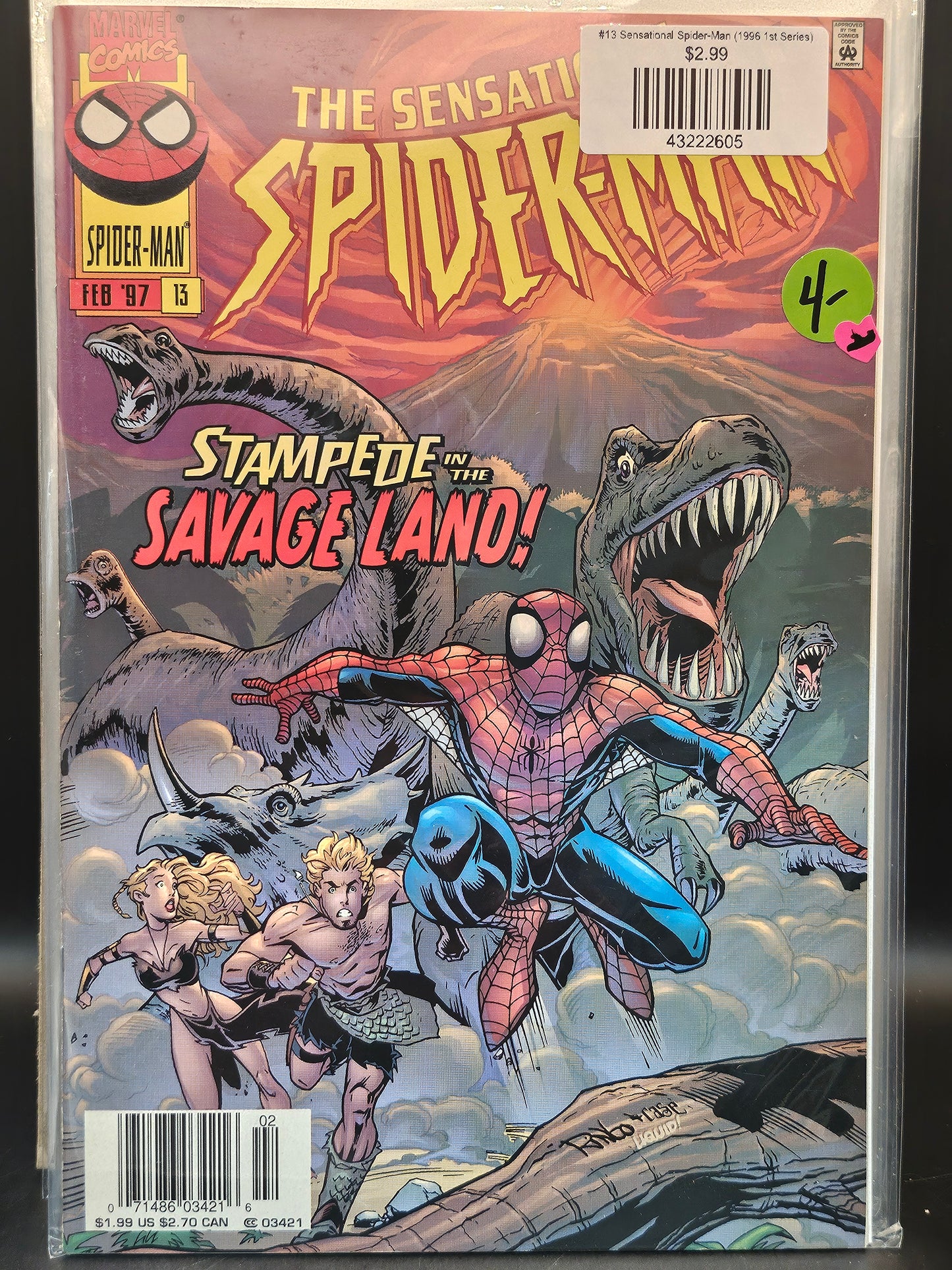 #13 Sensational Spider-Man (1996 1st Series)