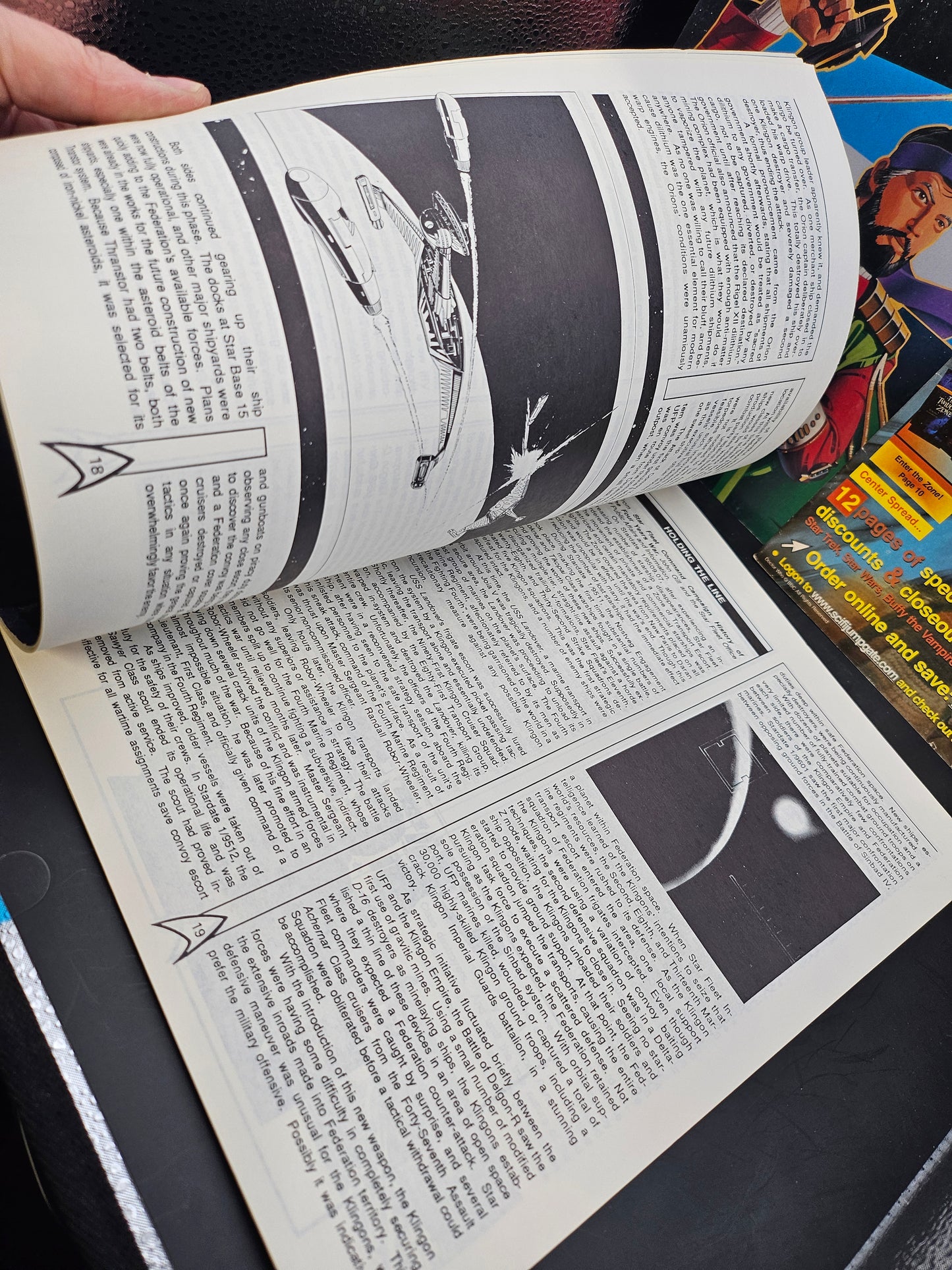 Star Trek 5 magazines-Four Years War-Sci Fi Entertainment-Technical Manual-Millennium- Decision at Midnight