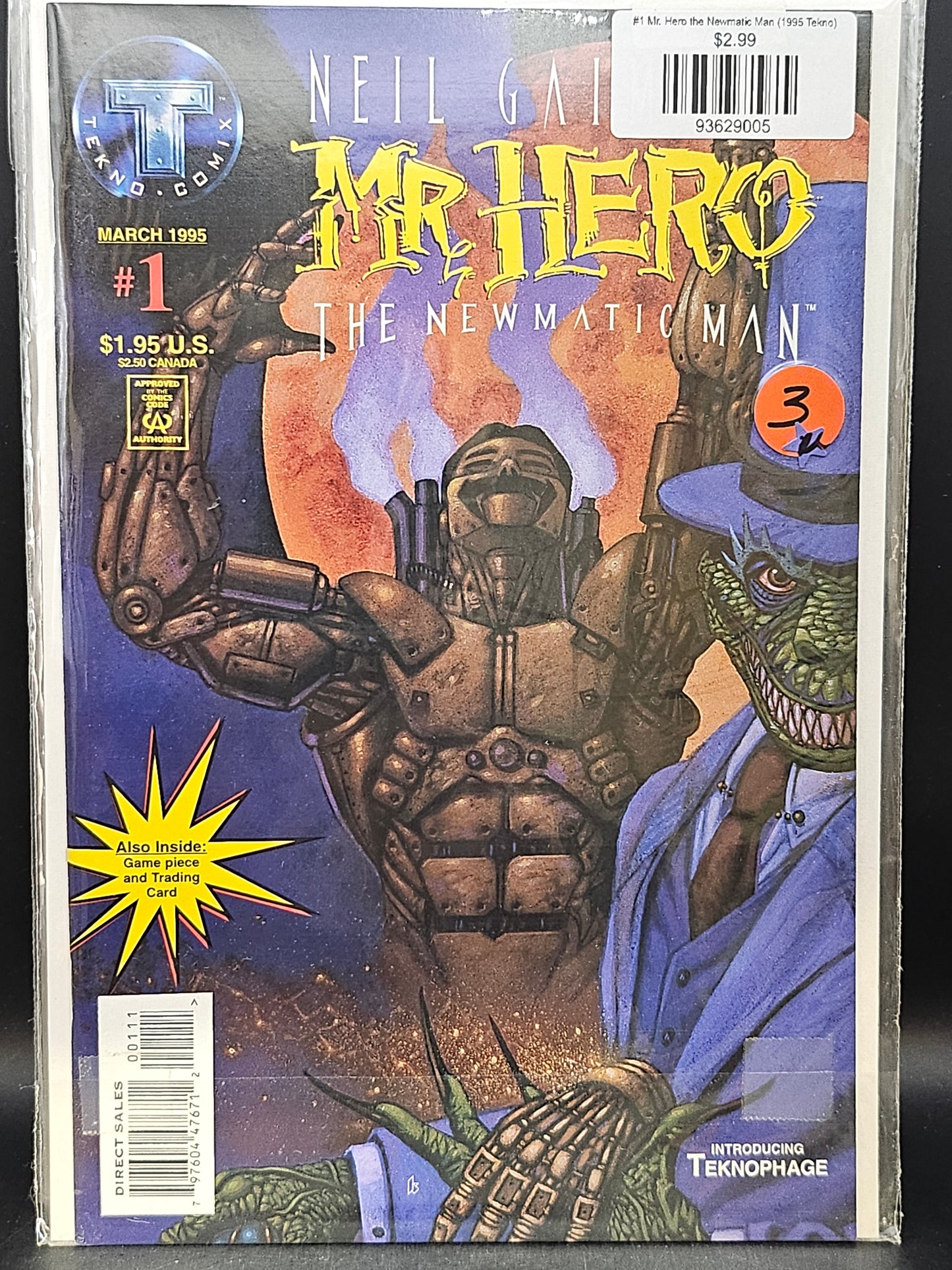 #1 Mr. Hero the Newmatic Man (1995 Tekno)