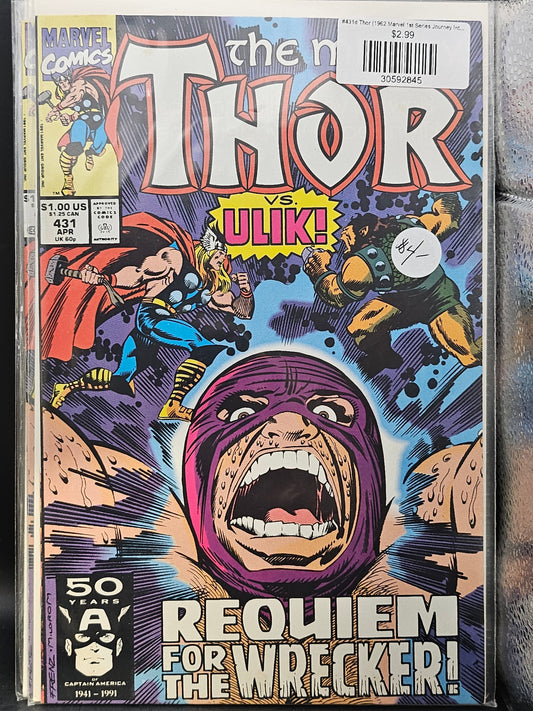 #431d Thor (1962 Marvel 1st Series Journey Into Mystery)