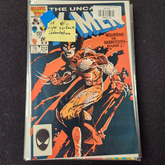 CI #212d Uncanny X-Men (1963 1st Series)