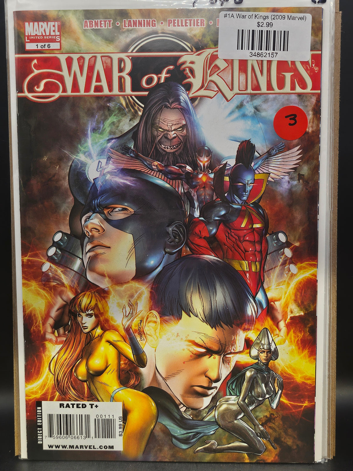 #1A War of Kings (2009 Marvel)